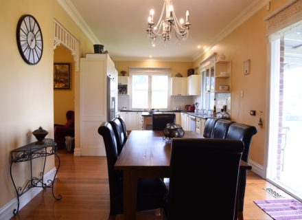 kitchen dining space