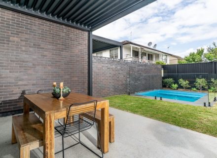 pool backyard