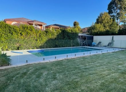 backyard pool