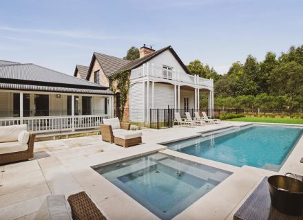 pool backyard