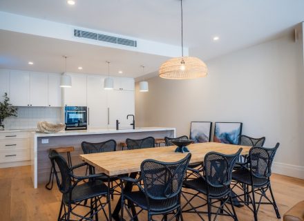 dining space kitchen