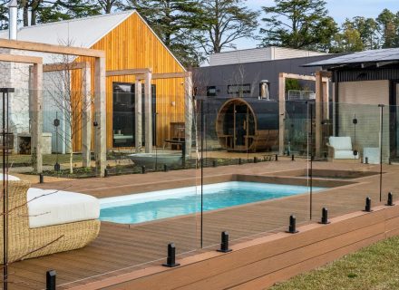 pool garden established