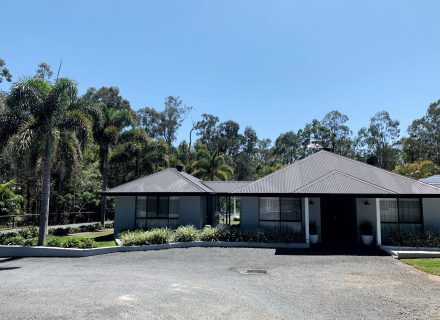 garage facade driveway