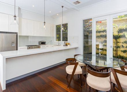 kitchen dining space