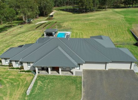 garage driveway facade